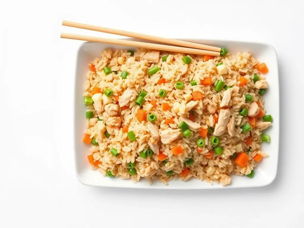 Chicken fried rice calories