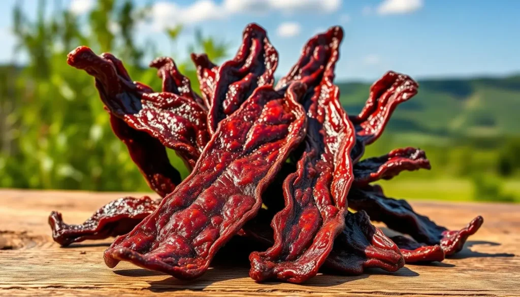Homemade beef jerky benefits.