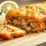 Salmon loaf.