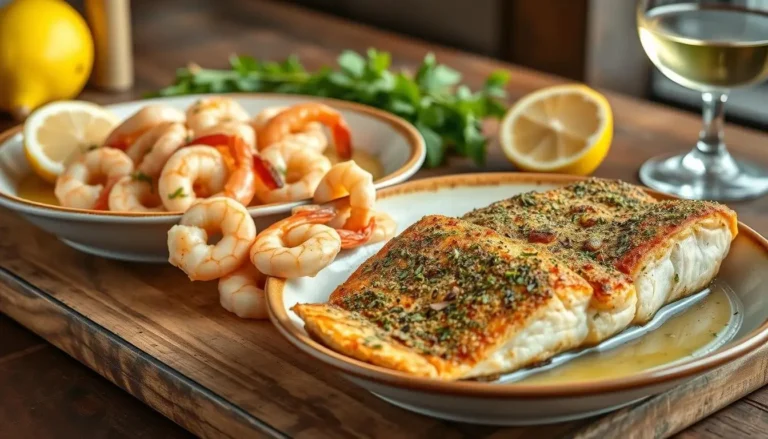Shrimp & salmon recipes.