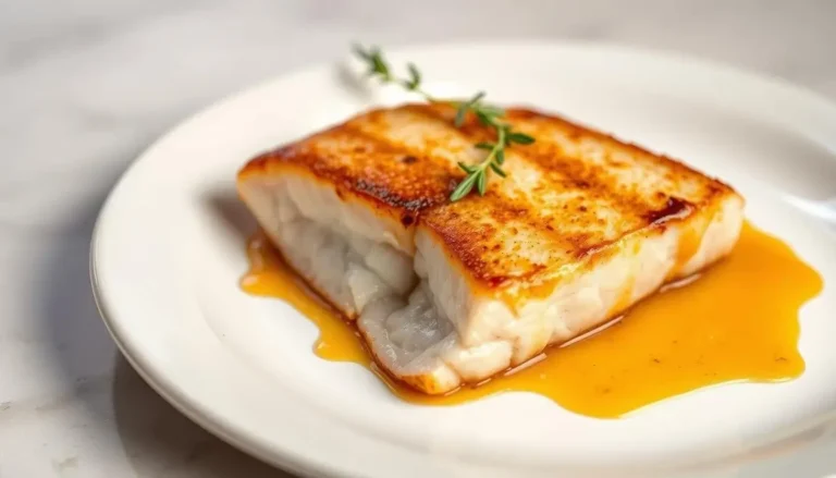 Wahoo recipes: pan-seared fillet.